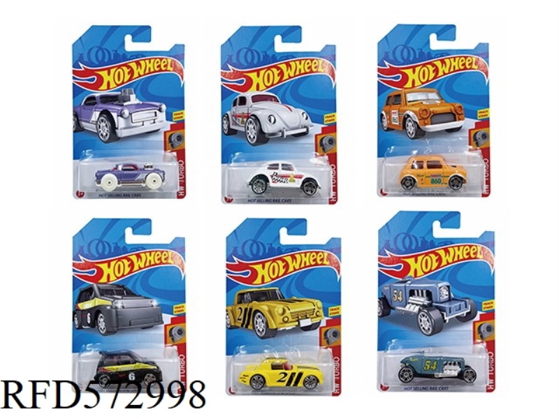1:64 HOT WHEELS 8 CLASSIC CAR FILM PACKAGE (INFRINGEMENT)