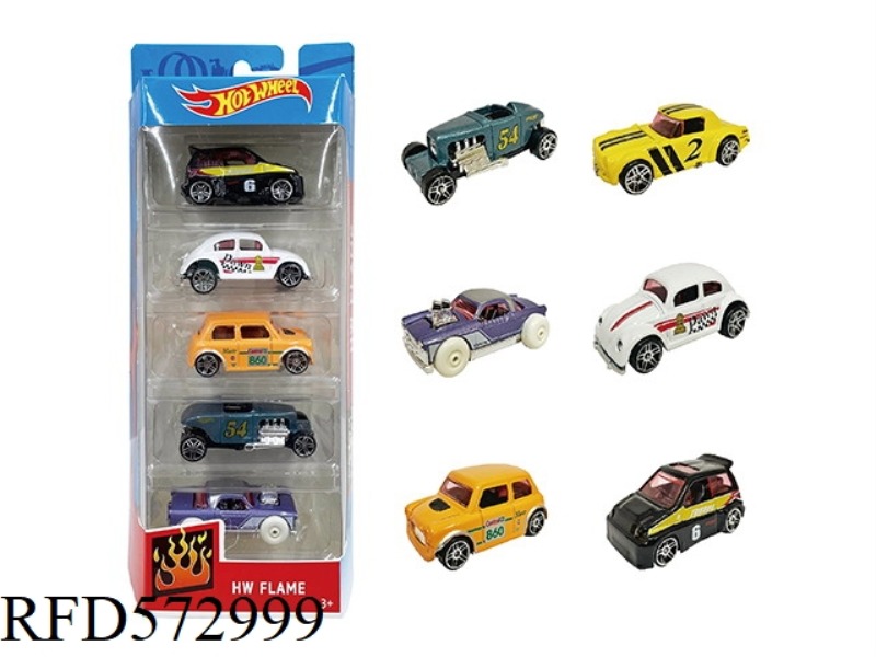 1:64 HOT WHEELS CLASSIC CAR 5 STRIPS (INFRINGEMENT)