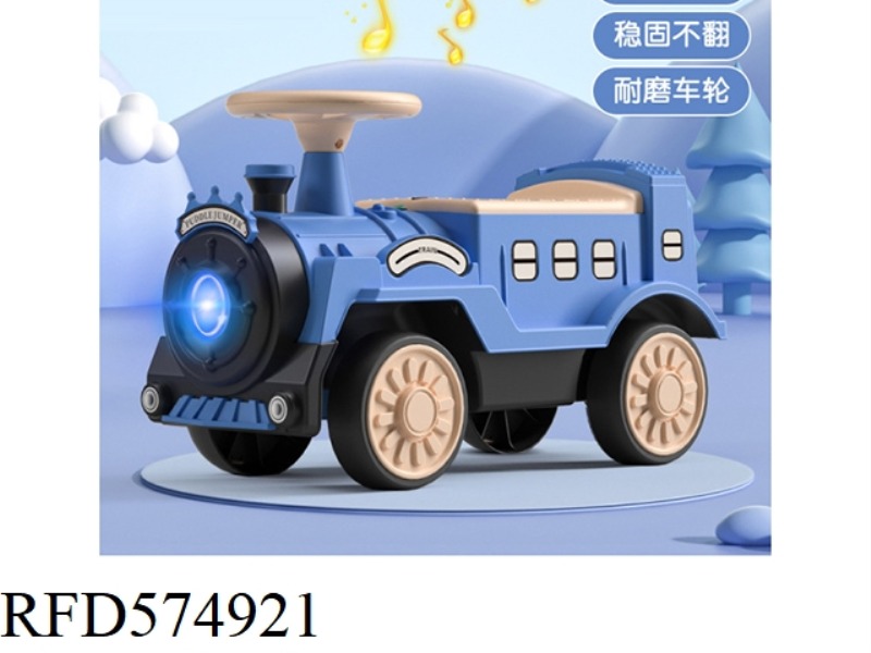 CHILDREN SLIDE SMALL TRAIN CAN SIT PEOPLE