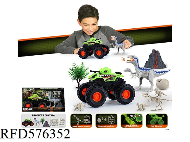 DINOSAUR SCENE SET