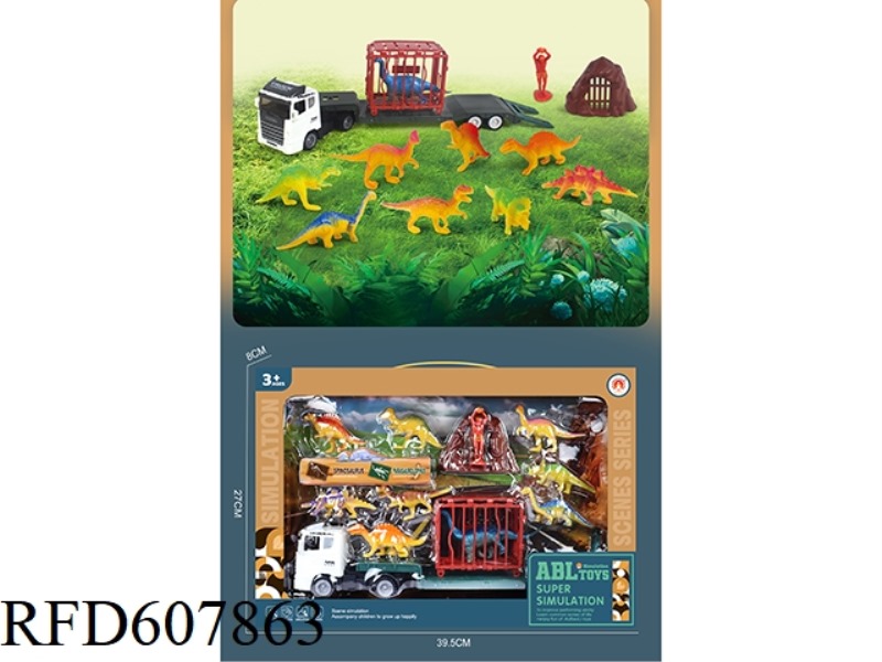 OBERSON DINOSAUR TRACTOR COMBO