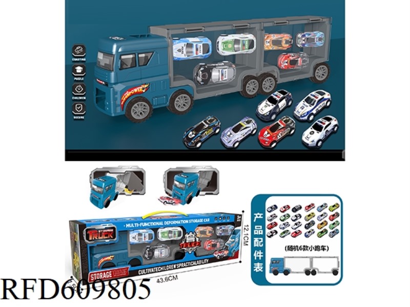 FLAT HEAD BLUE. CARRY-ON CONTAINER STORAGE CAR