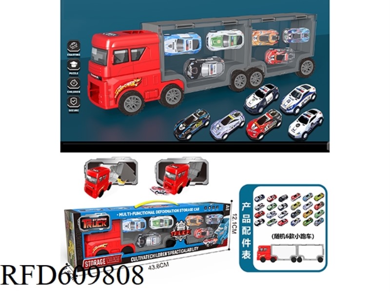 CREW HEAD RED. CARRY-ON CONTAINER STORAGE CAR