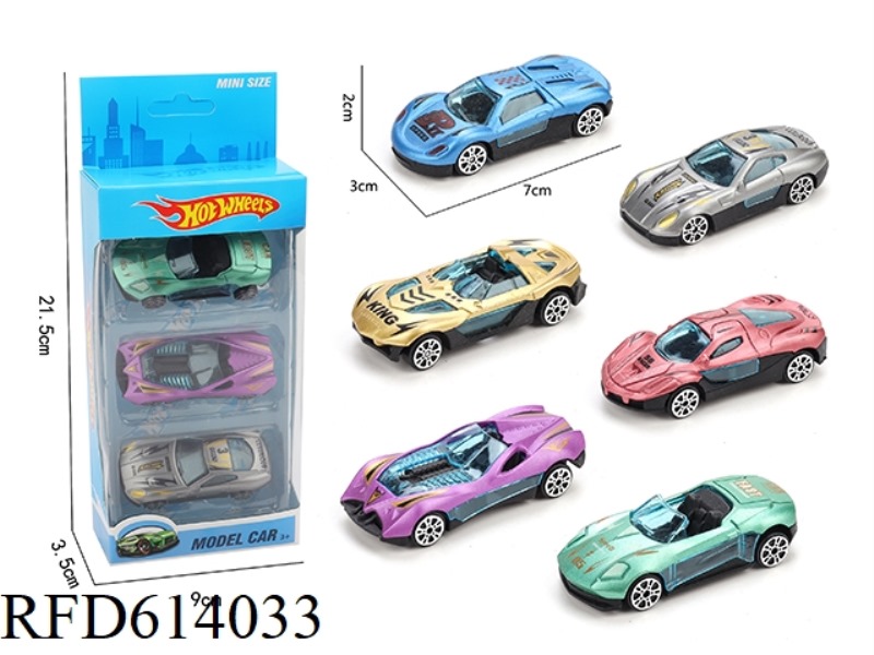3 ONLY FITTED WITH SLIDING AB SPORTS CAR