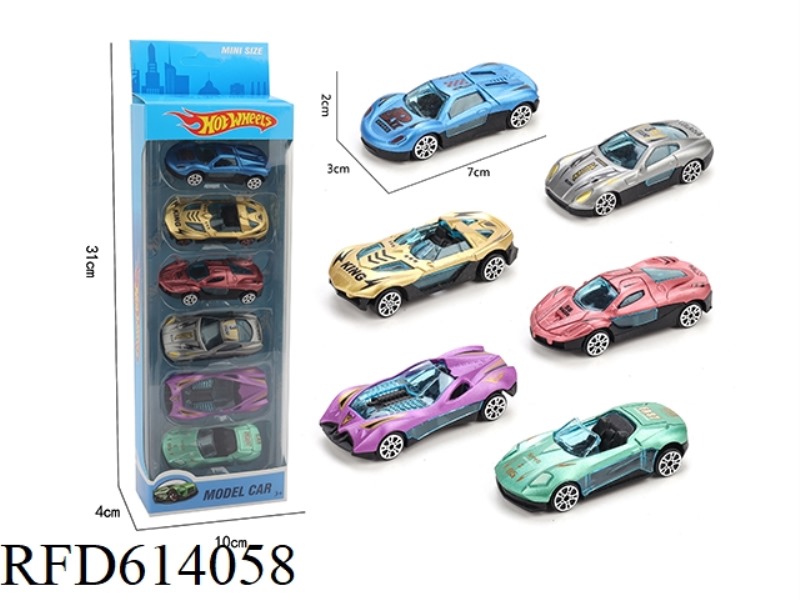 6 ONLY EQUIPPED WITH SLIDING AB SPORTS CAR