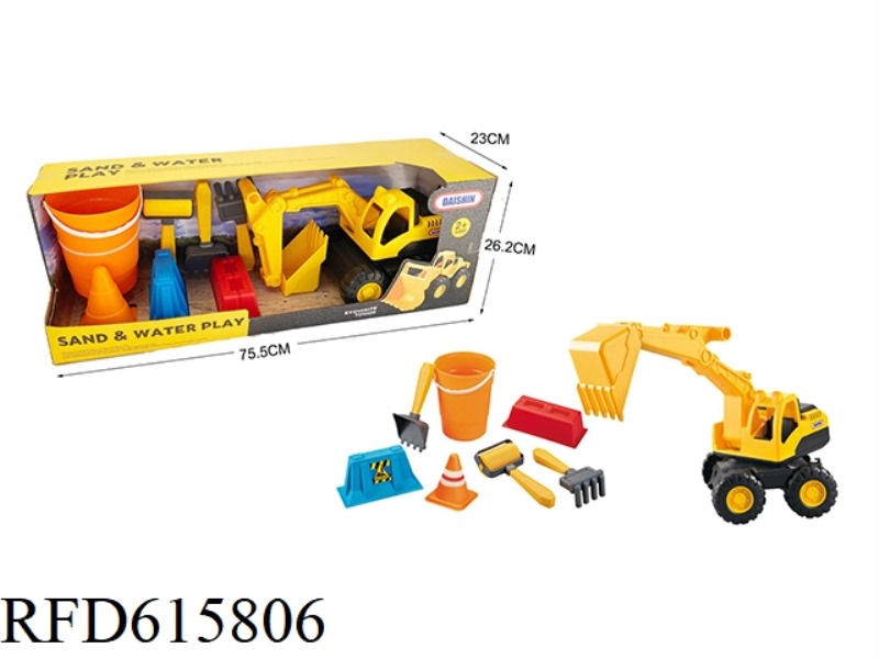 EXCAVATOR BEACH COMBINATION