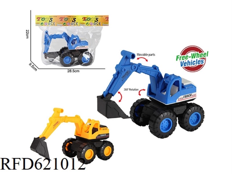 SLIDING CONSTRUCTION TRUCK EXCAVATOR