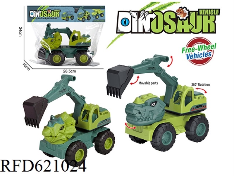 SLIDING FUNCTION DINOSAUR ENGINEERING CAR HOOK MACHINE