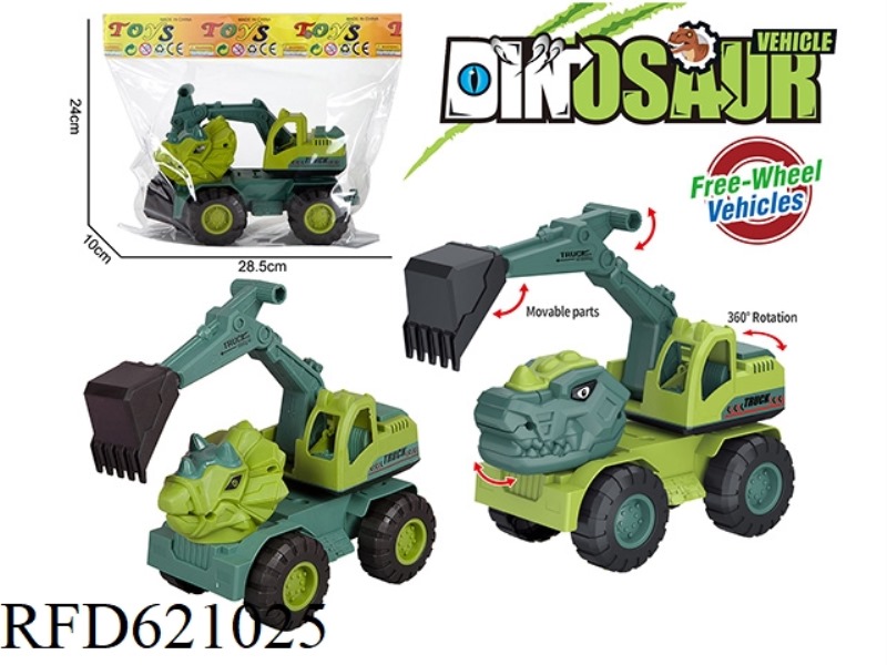 SLIDING FUNCTION DINOSAUR ENGINEERING CAR HOOK MACHINE