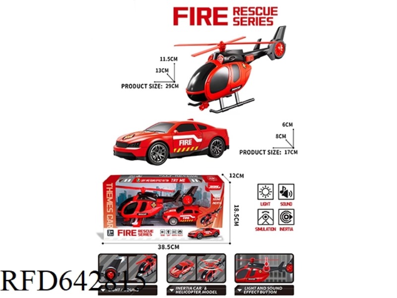 FIRE FIGHTING AND RESCUE HELICOPTER