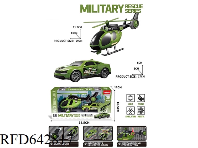 MILITARY AND RESCUE HELICOPTERS