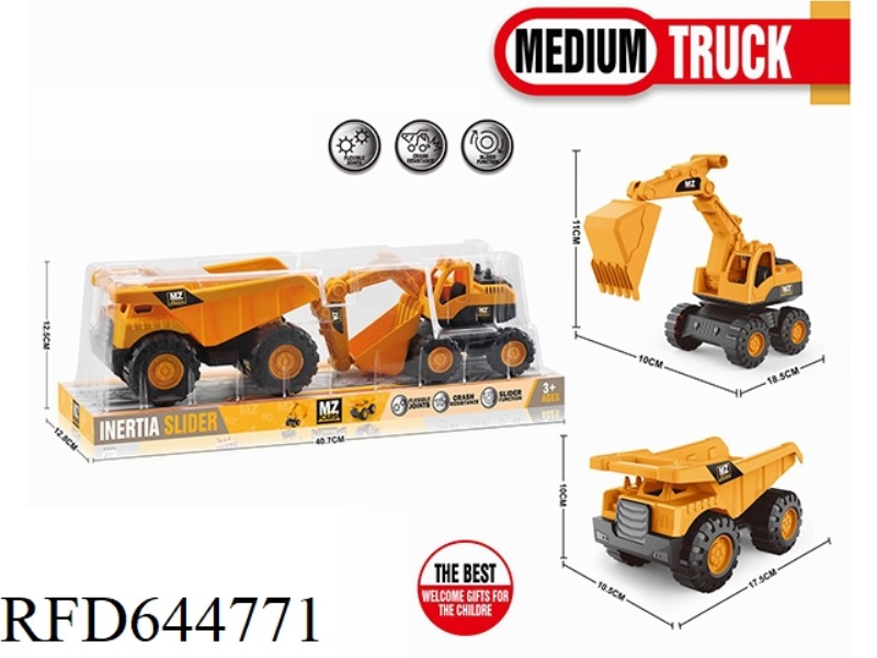 SLIDING ENGINEERING VEHICLE