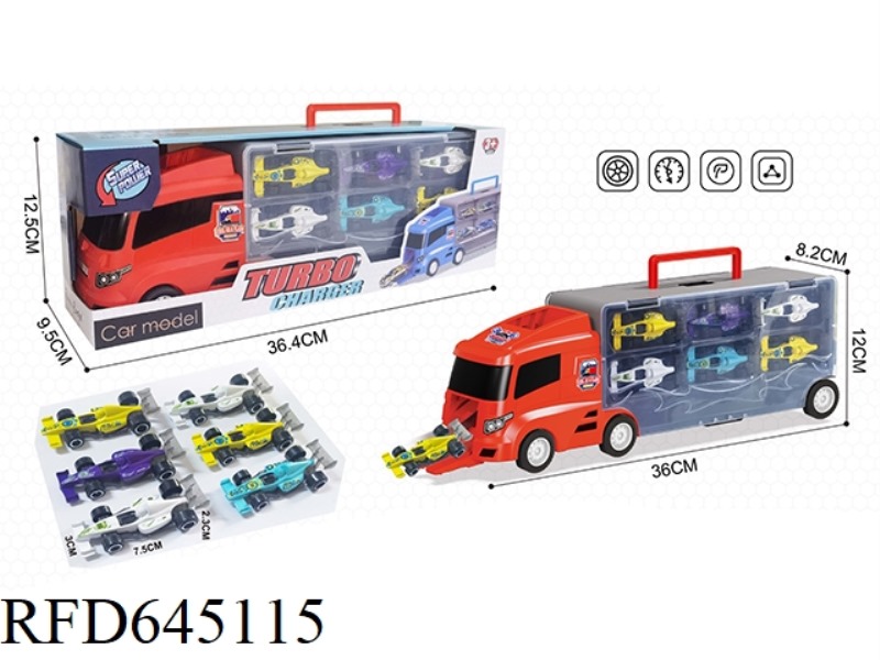 CONTAINERS, SIX ALLOY FORMULA F1
