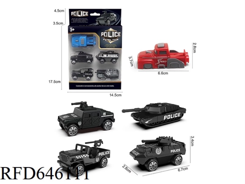 POLICE AB CAR 4+CATAPULT
