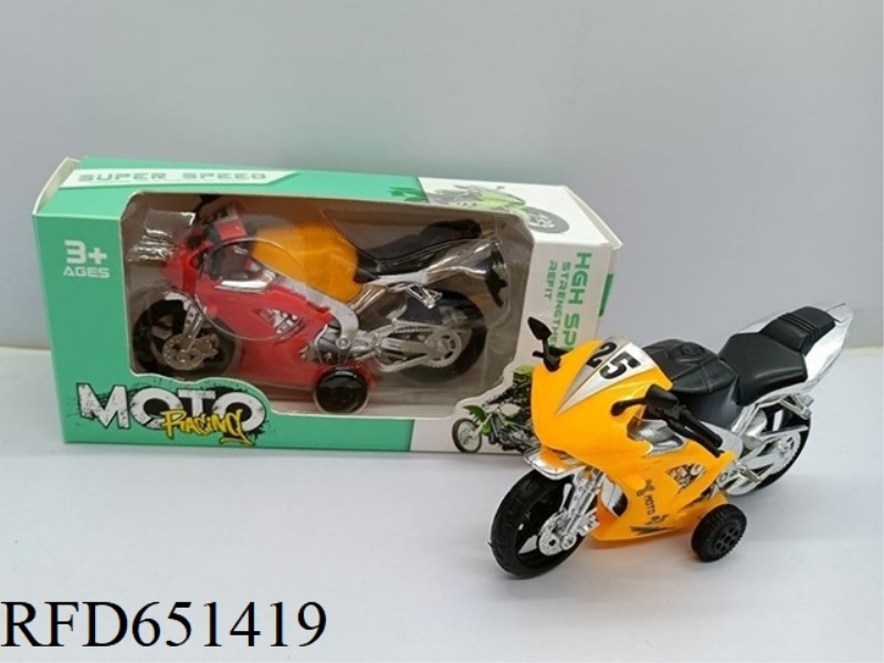JILI MOTORCYCLE (SELF-MOUNTED SERIES) MIXED RED YELLOW BLACK