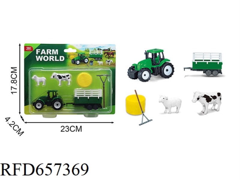 SLIDING FARMER'S CART SET