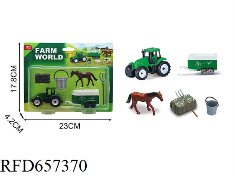 SLIDING FARMER'S CART SET