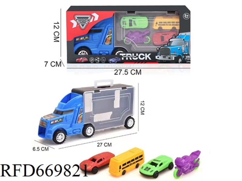PORTABLE CONTAINER STORAGE VEHICLE
