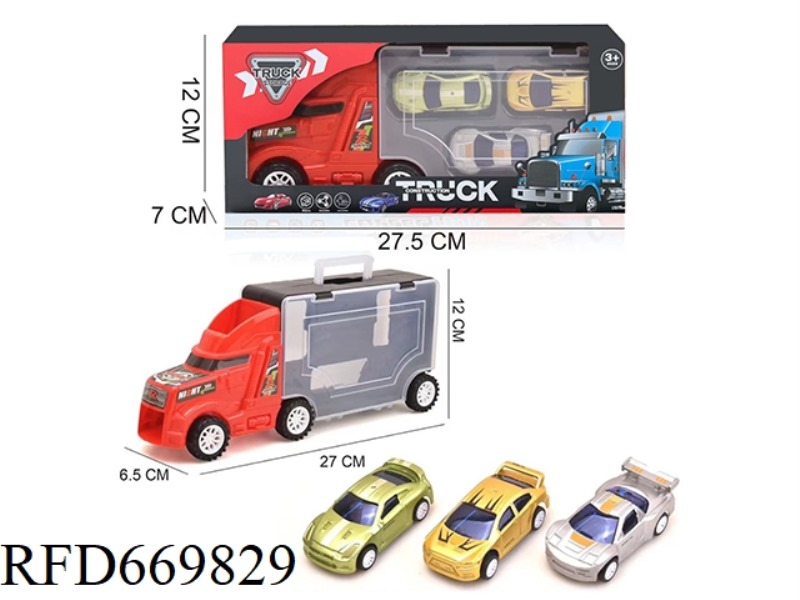 PORTABLE CONTAINER STORAGE VEHICLE