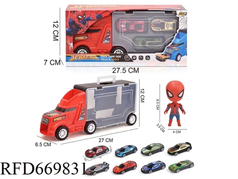 PORTABLE CONTAINER STORAGE VEHICLE
