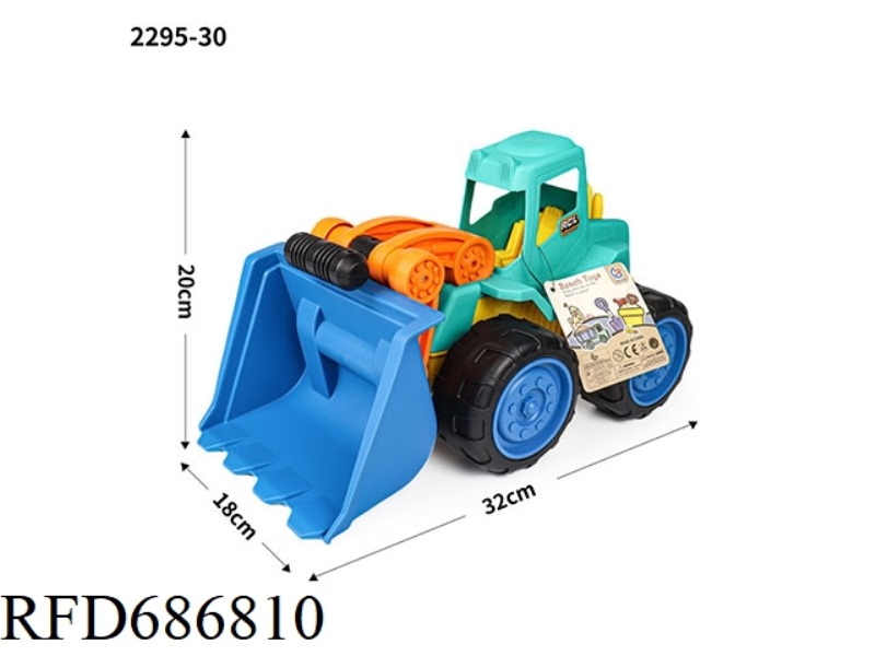 BULLDOZER ENGINEERING VEHICLE (COASTING