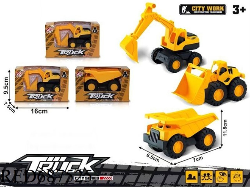 SINGLE SLIDING ENGINEERING VEHICLE
