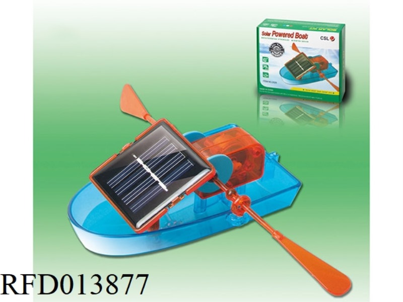 SOLAR ENERGY  POWERED BOAT