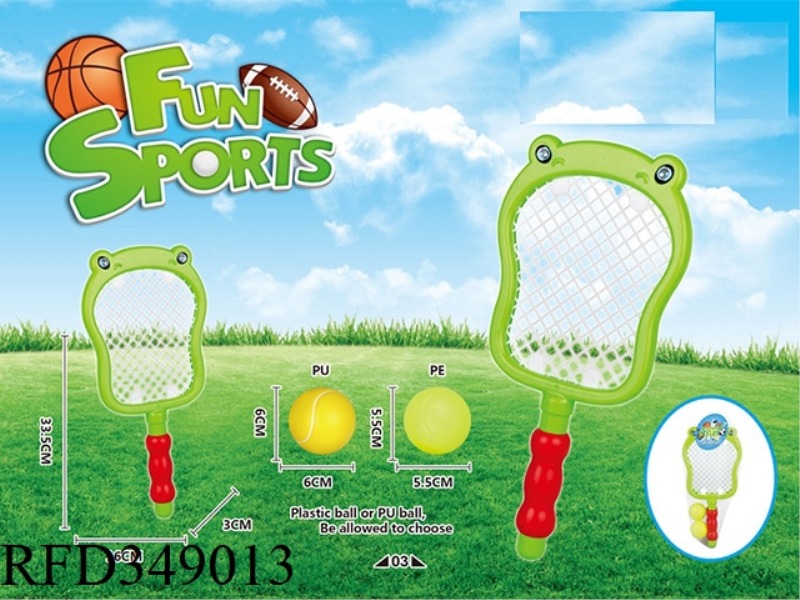 HIPPO RACKET (2 PE BALLS)