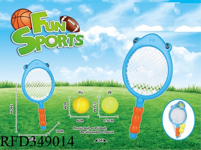 SHARK RACKET (2 PE BALLS)