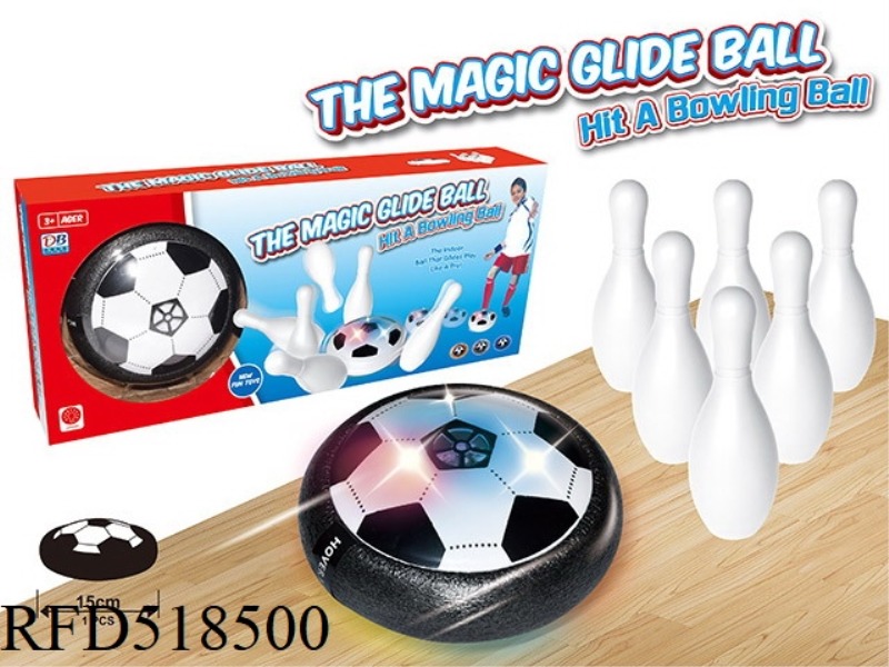 ELECTRIC FLOATING FOOTBALL WITH LIGHTS (NO ELECTRICITY INCLUDED)