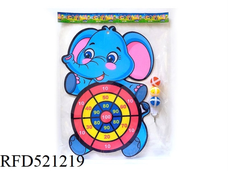 DUMBO DARTS TARGET WITH STICKY BALL HOOK