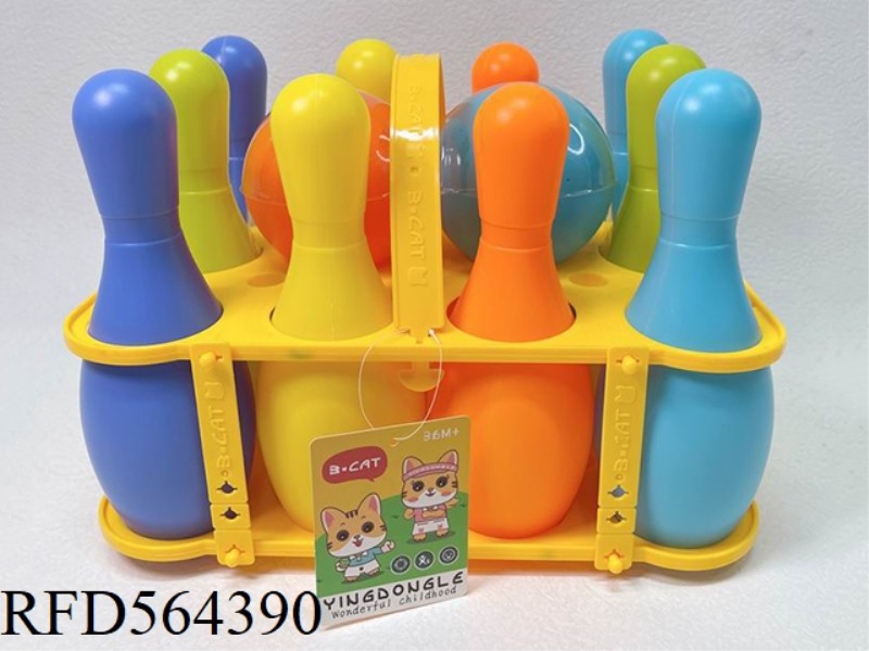 PORTABLE BOWLING SET