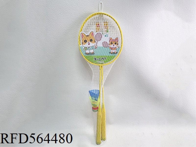 IRON RING BADMINTON RACKET