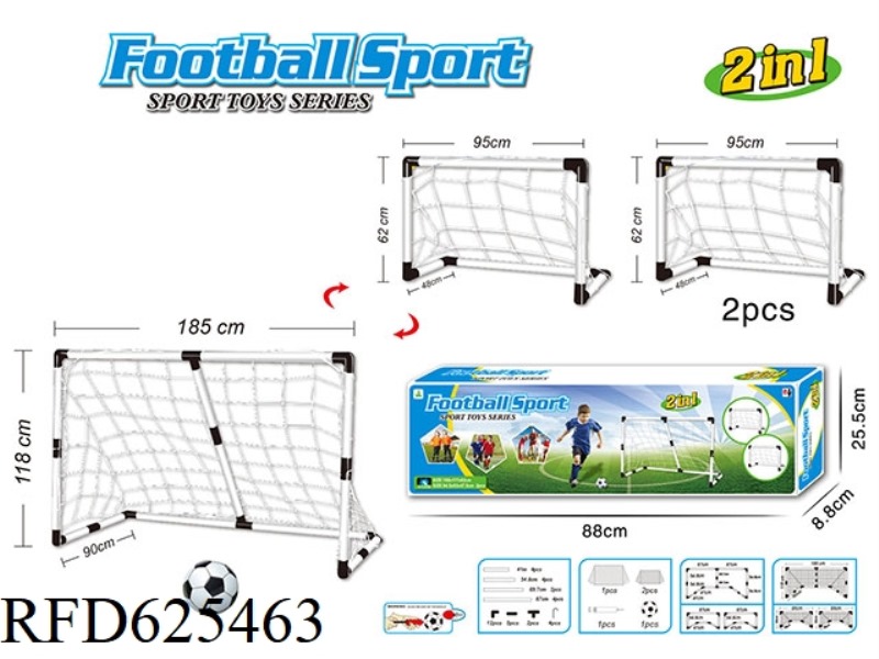 2 IN 1 FOOTBALL STAND
