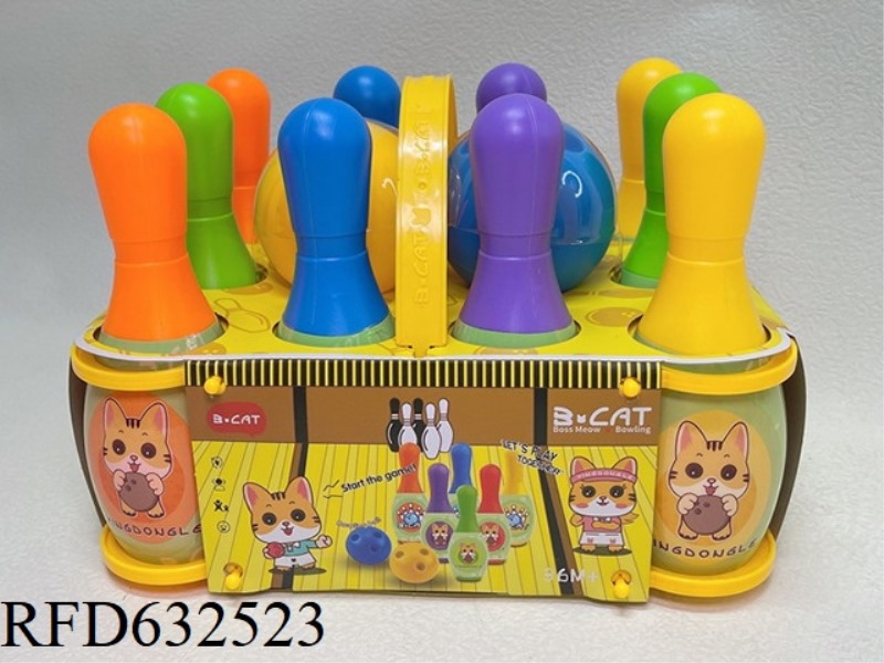 LARGE PORTABLE BOWLING SET