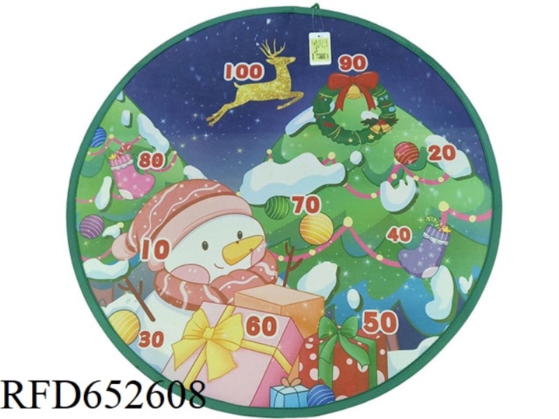 CHRISTMAS 74CM DIAMETER FOLDING (SINGLE-SIDED)