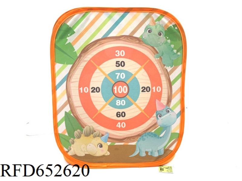 THREE IN ONE SANDBAG THROWING TARGET/DINOSAUR