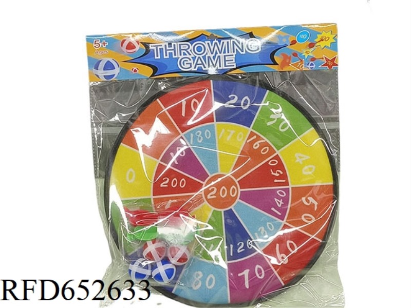 200 POINTS RAINBOW 36CM DIAMETER (CORRUGATED BOARD)