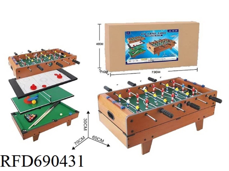 4-IN-1 BILLIARDS