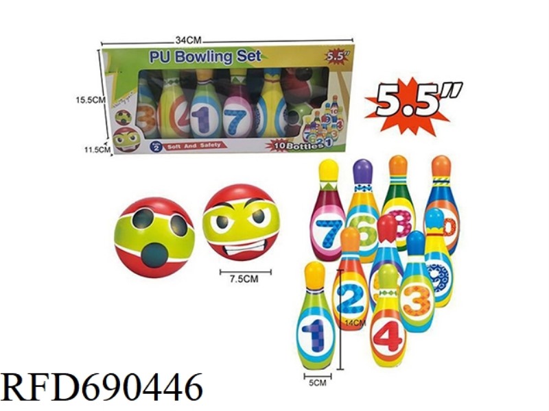 5.5 INCH PU BOWLING