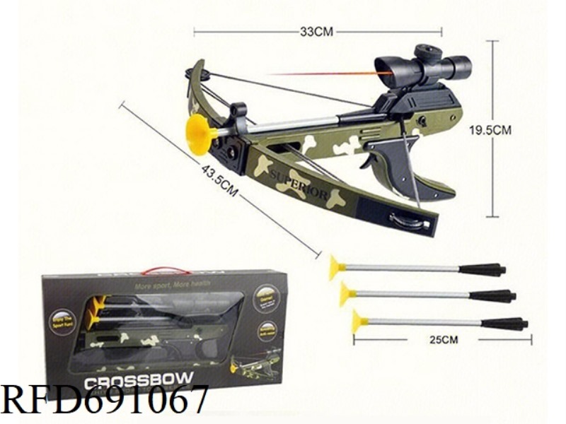 CAMOUFLAGE CROSSBOW WITH INFRARED