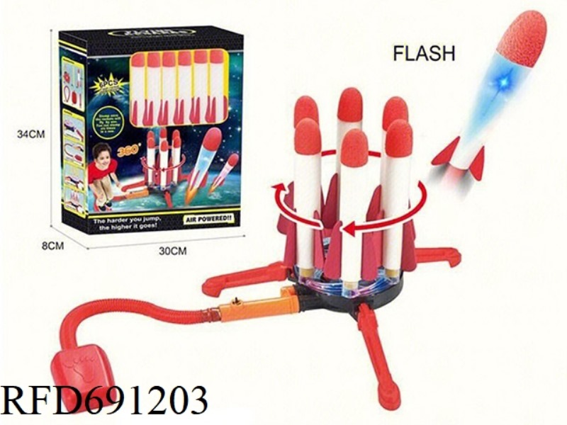 LIGHT SPINNING ROCKET