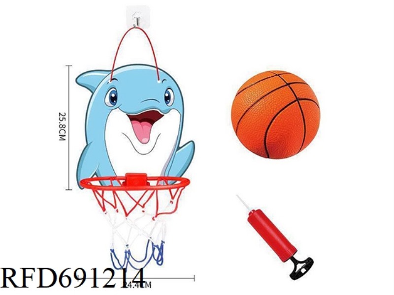 INDOOR WALL-MOUNTED BASKETBALL HOOP CHILDREN'S SPORTS