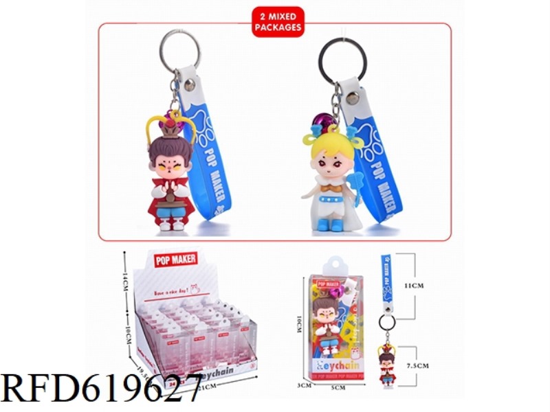 CARTOON KEY CHAIN 24PCS