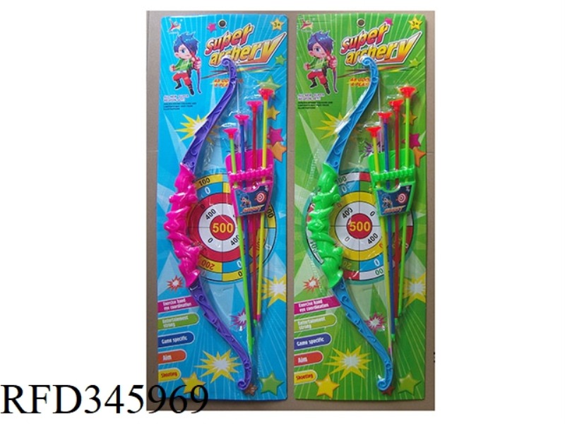 BOW AND ARROW 2 COLORS MIXED
