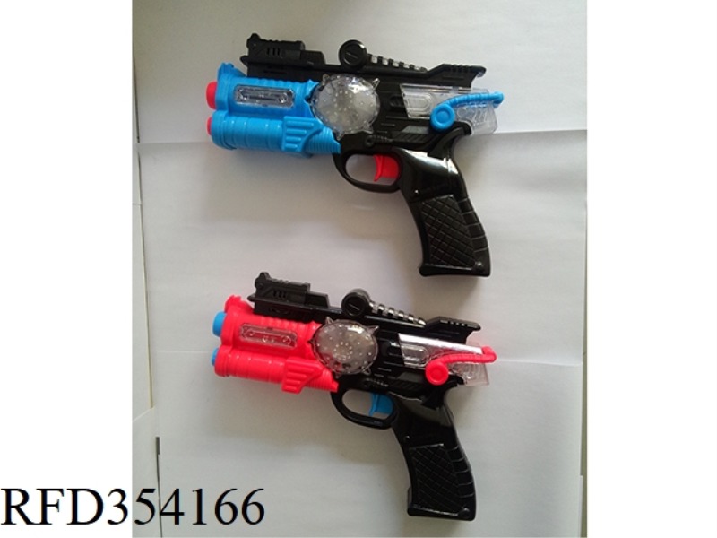 SOLID COLOR COLORFUL SPACE GUN/6PCS