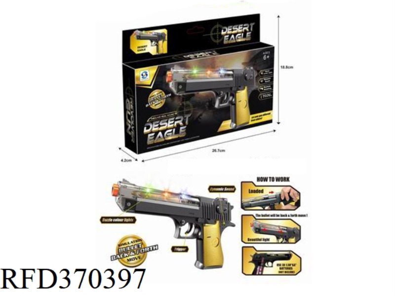 SIMULATED VOICE GUN ACTION