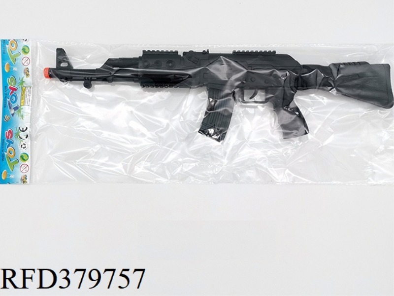 AK BLACK SOLID COLOR FLINT GUN