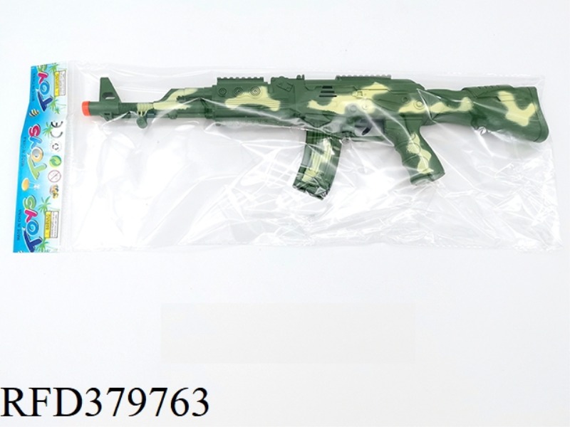 AK GREEN CAMOUFLAGE FLINT GUN