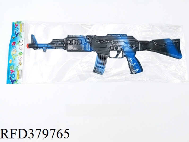 AK BLACK SCATTERED SPRAY BLUE FLINT GUN